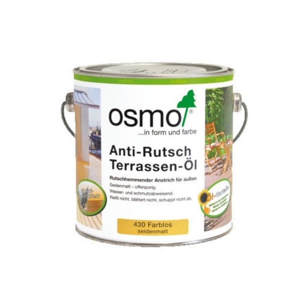 Масло для террас с антискользящим эффектом OSMO Anti-Rutsch Terrassen-Öle